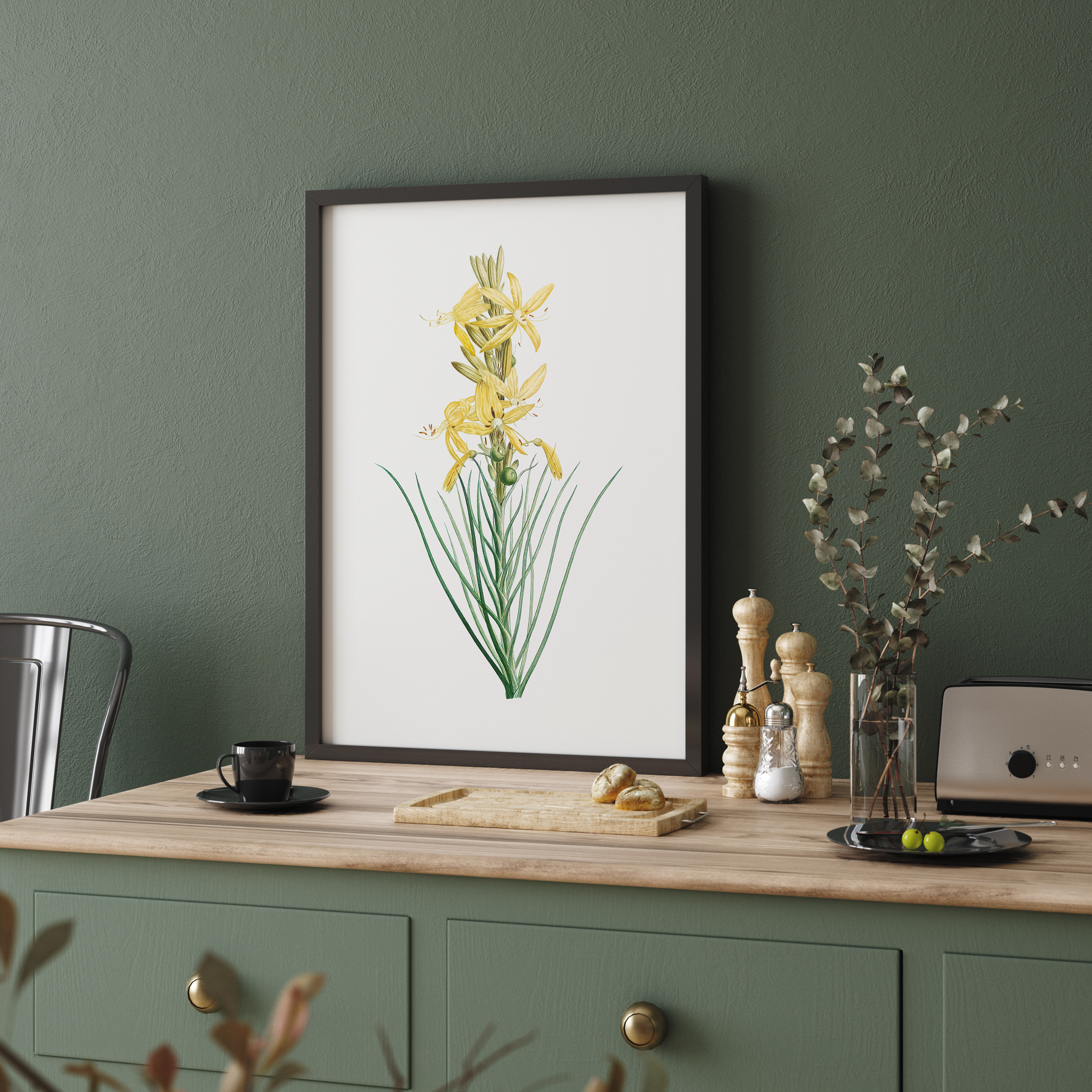 Mock Rosemary Botanical Wall Art