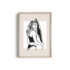 Sunset Surfer Travel Wall Art