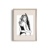 Sunset Surfer Travel Wall Art