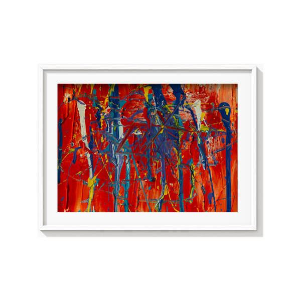 Celestial Fragments Abstract Modern Wall Art