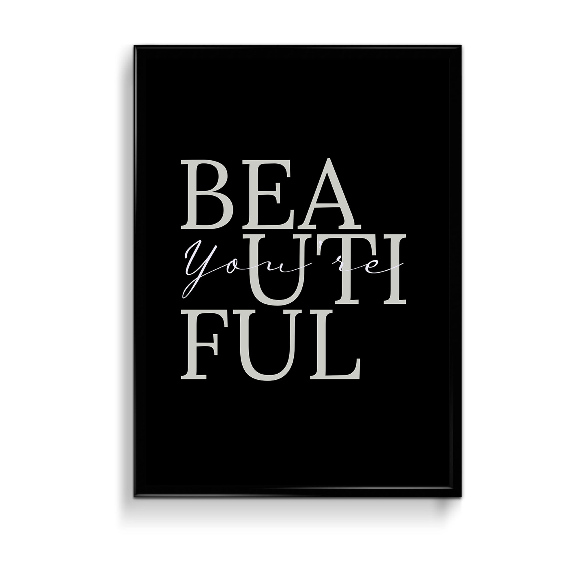 You are beautiful Wall Art - The Mortal Soul