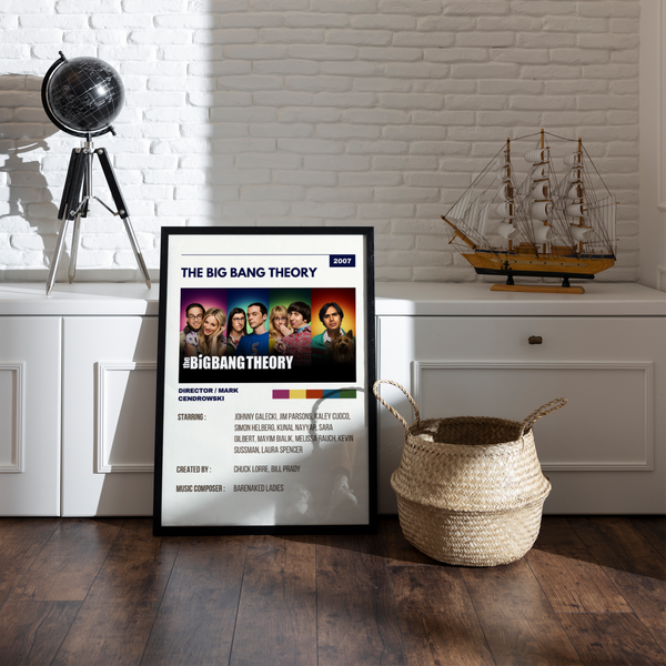 The Big Bang Theory Retro Wall Art