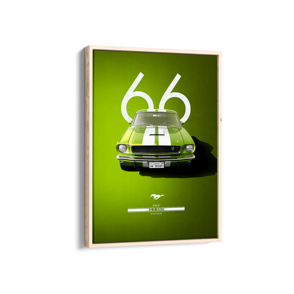 Shelby G.T. 350 Fastback Wall Art