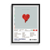 808s & Heartbreak by Kanye West Poster