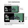 Eat sleep ride repeat Bike Desk Mat | Desk Pad | Mouse Pad