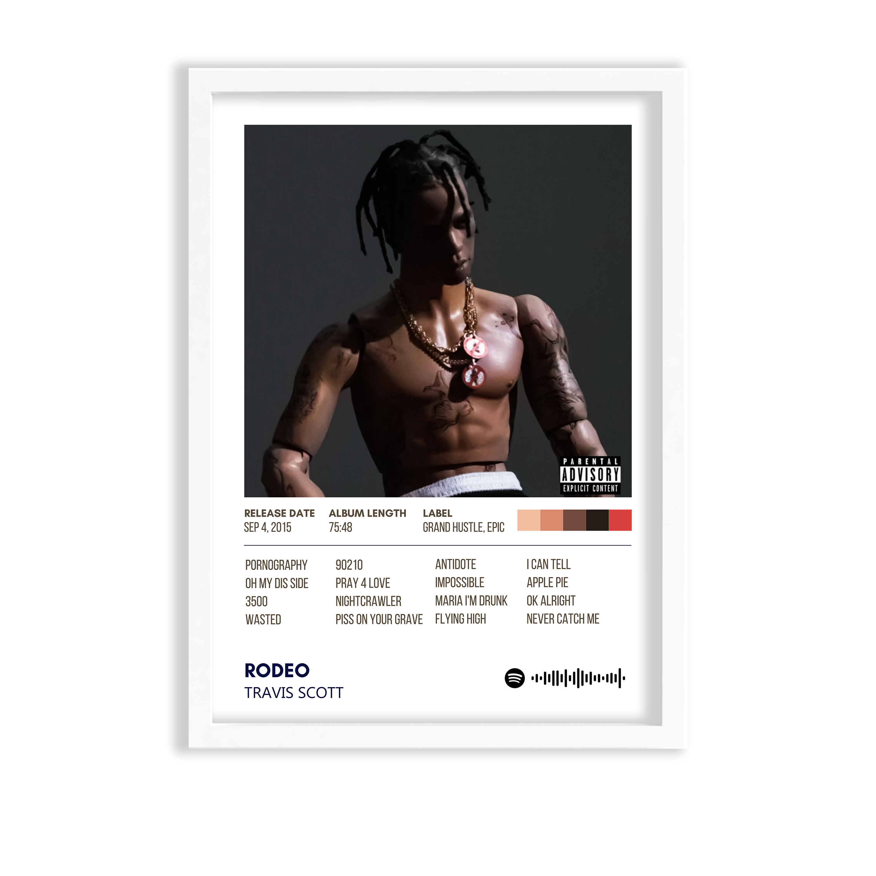 Rodeo by Travis Scott Poster
