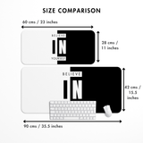 Believe in yourself Computer Motivation Desk Mat | Desk Pad | Mouse Pad