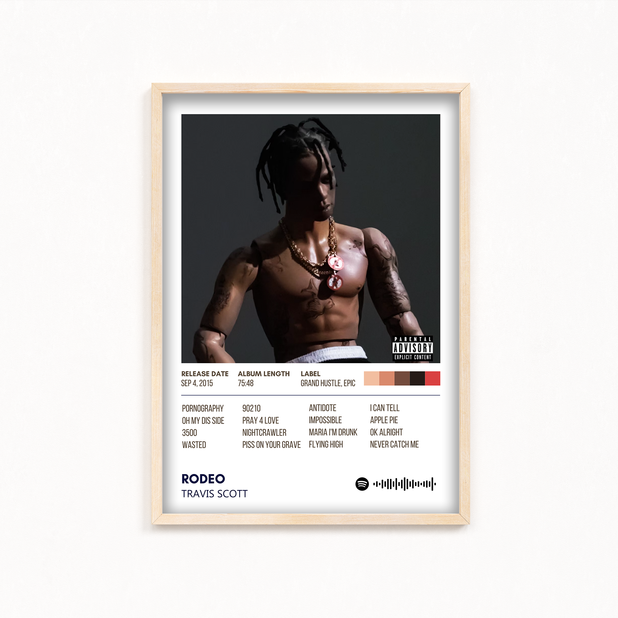 Rodeo by Travis Scott Poster