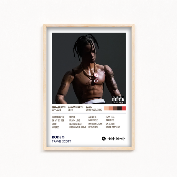 Rodeo by Travis Scott Poster
