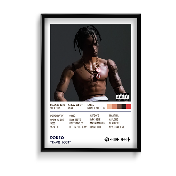 Rodeo by Travis Scott Poster