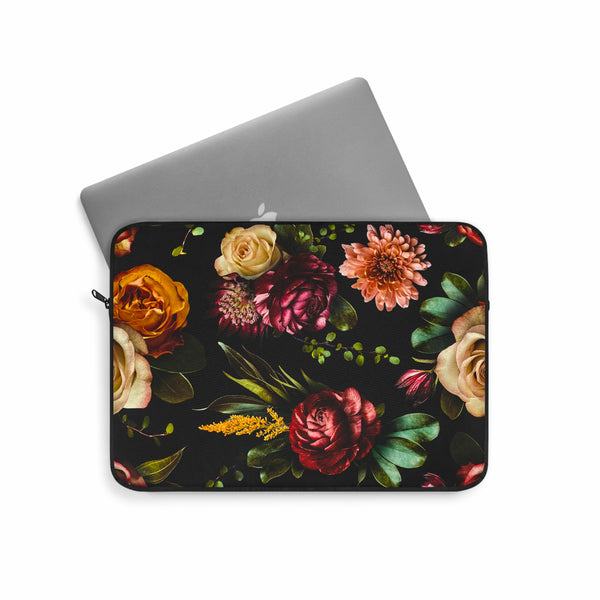 Multi color floral bouquet Laptop Sleeve (Macbook, HP, Lenovo, Asus, Others)