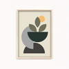 Delicate Romance Geometric Modern Wall Art