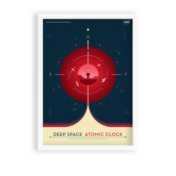 Deep Space Atomic Clock Nasa - Red