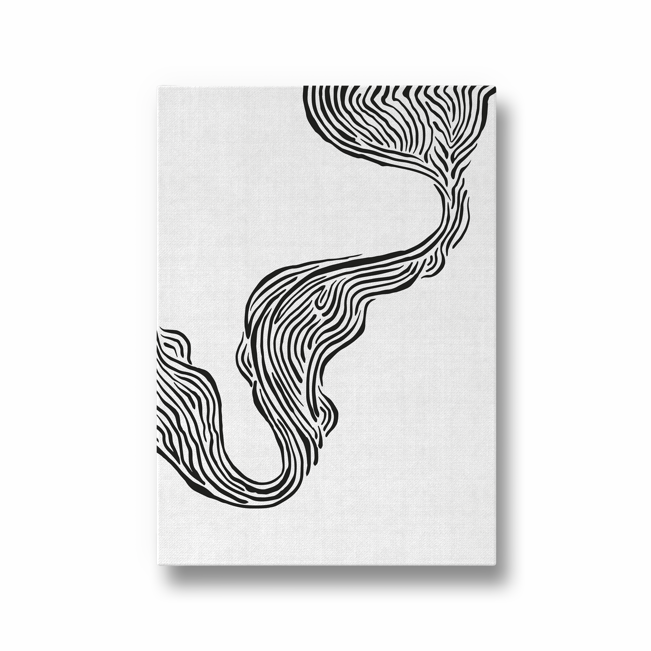 Shadows and Storkes Simplicity Wall Art