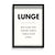 Lunge Definition Poster
