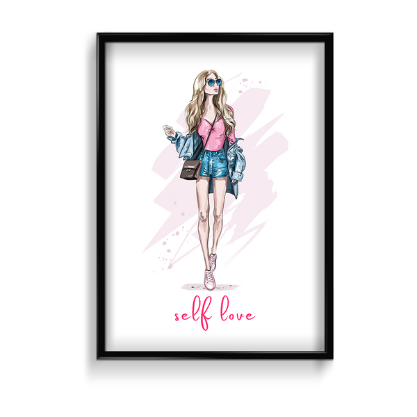 Self love, Fashion Poster