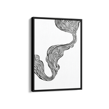 Shadows and Storkes Simplicity Wall Art