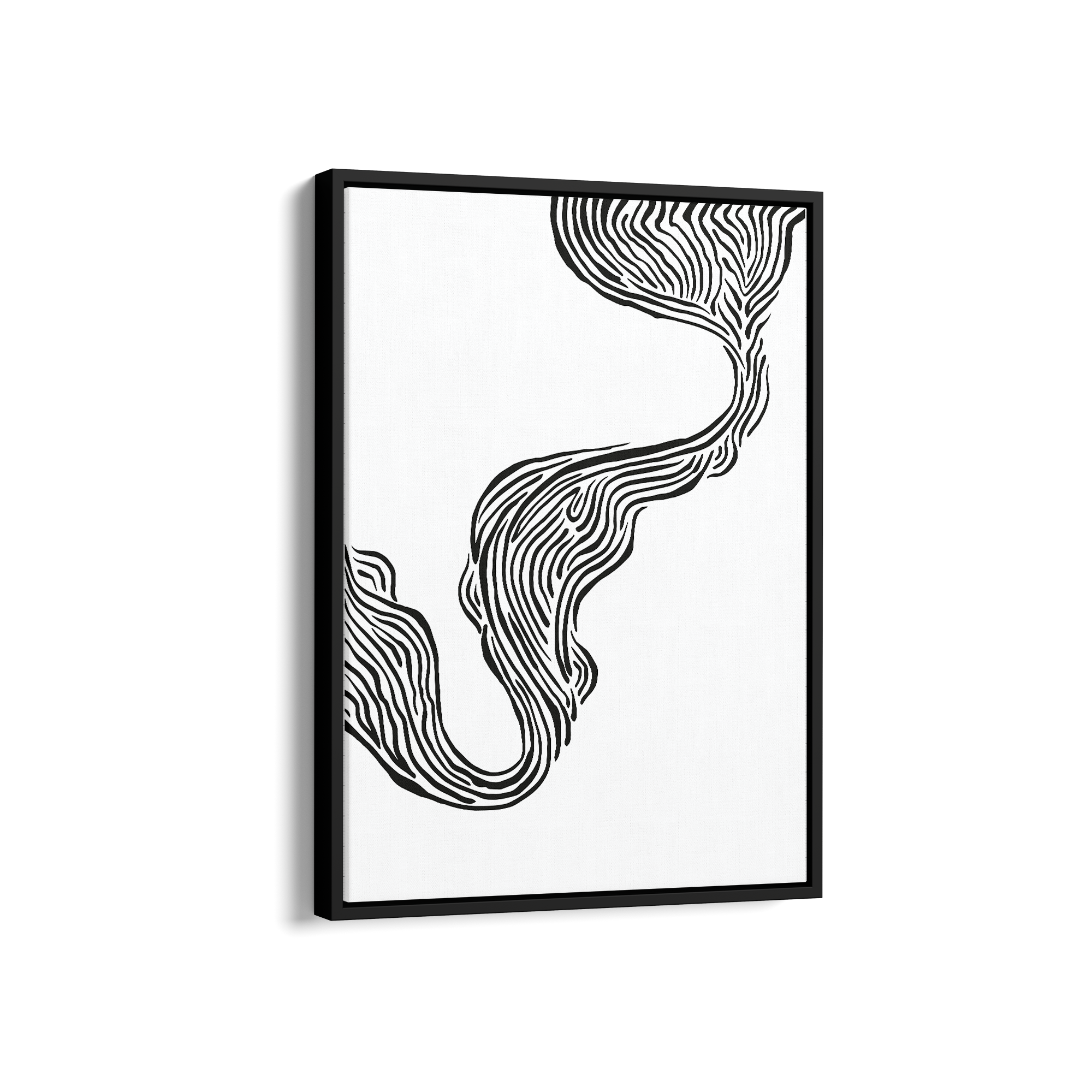 Shadows and Storkes Simplicity Wall Art