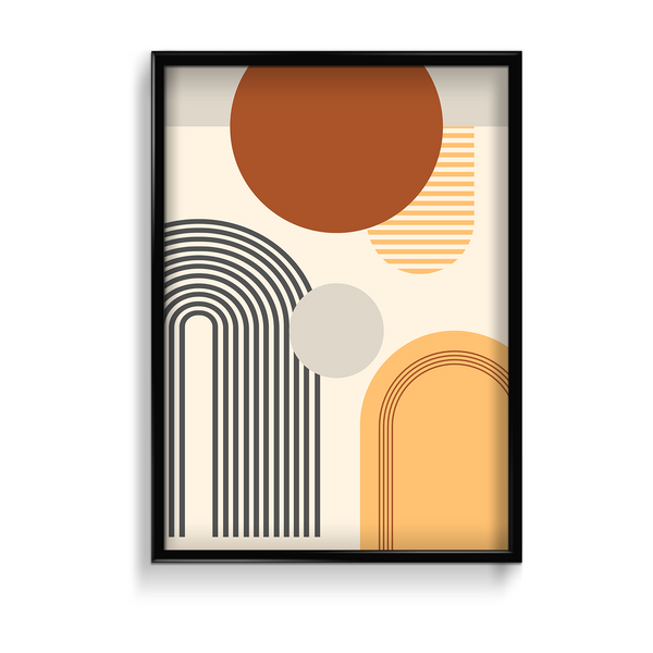 Network of Courage Geometric Wall Art