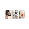 Set of 3 Women Modern Wall Art