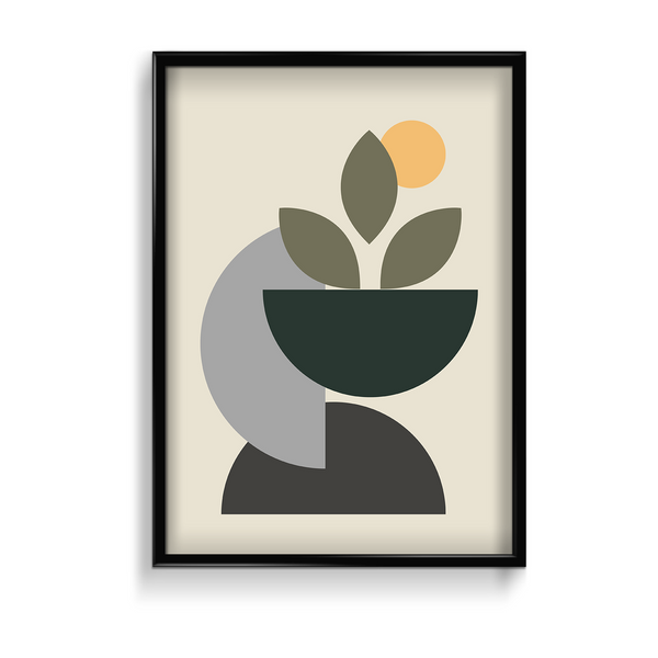 Delicate Romance Geometric Modern Wall Art