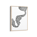 Shadows and Storkes Simplicity Wall Art