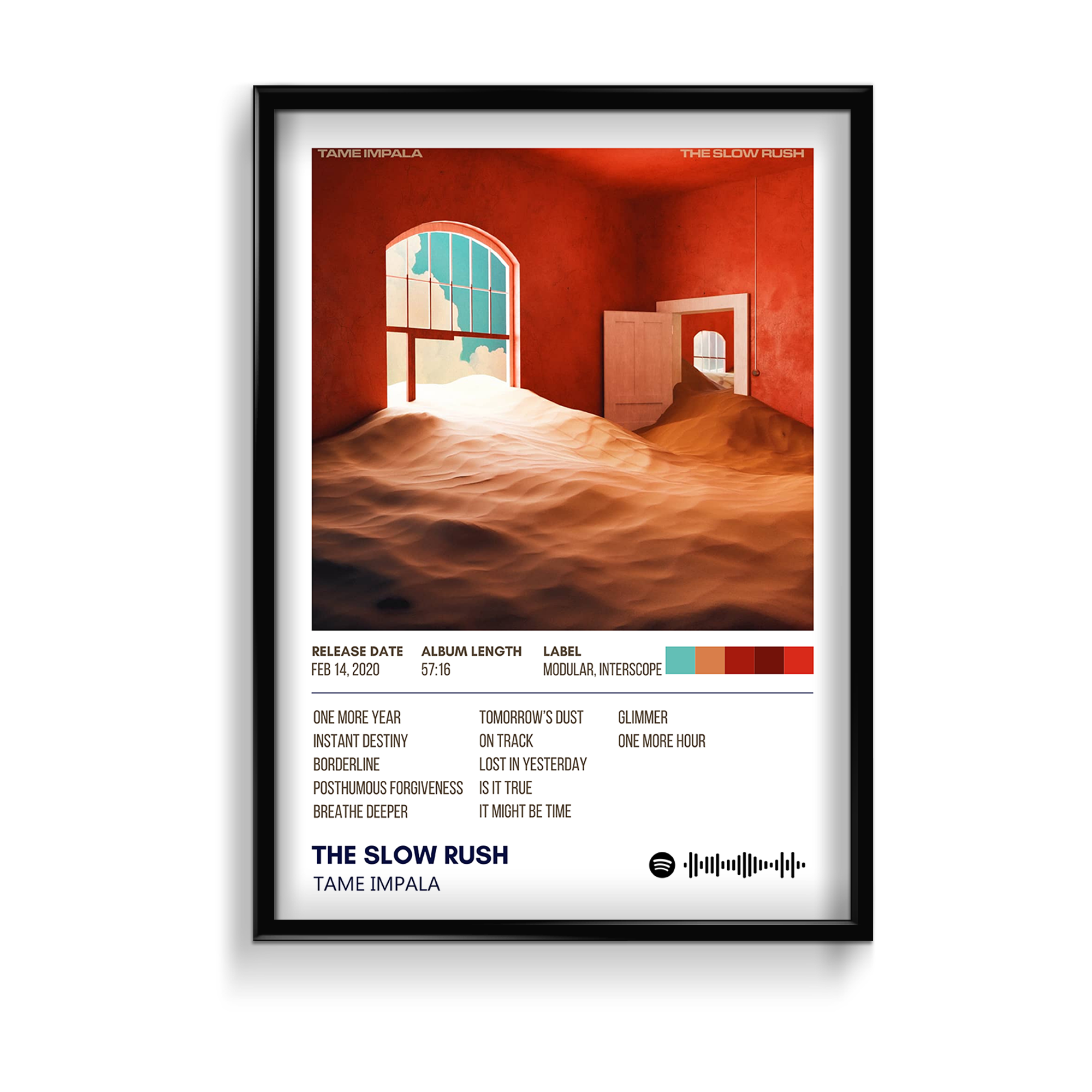 The Slow Rush by Tame Impala Poster