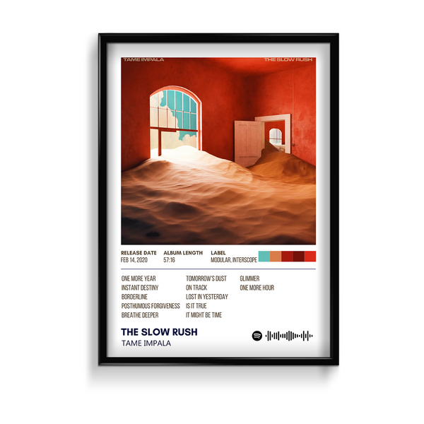 The Slow Rush by Tame Impala Poster