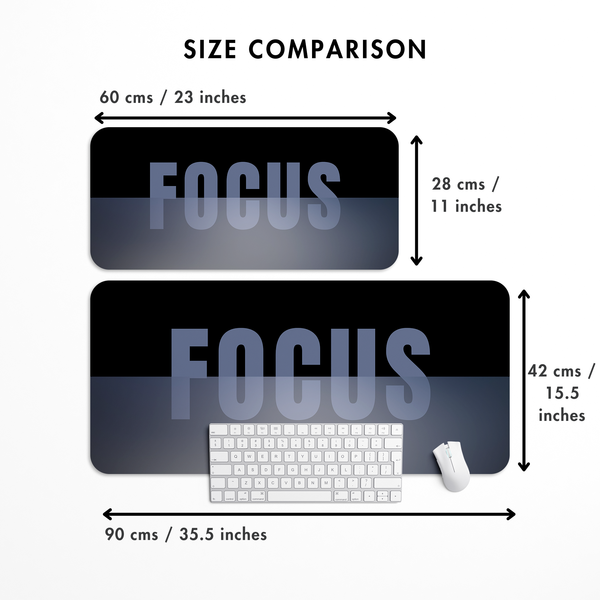 Focus Desk Mat | Desk Pad | Mouse Pad