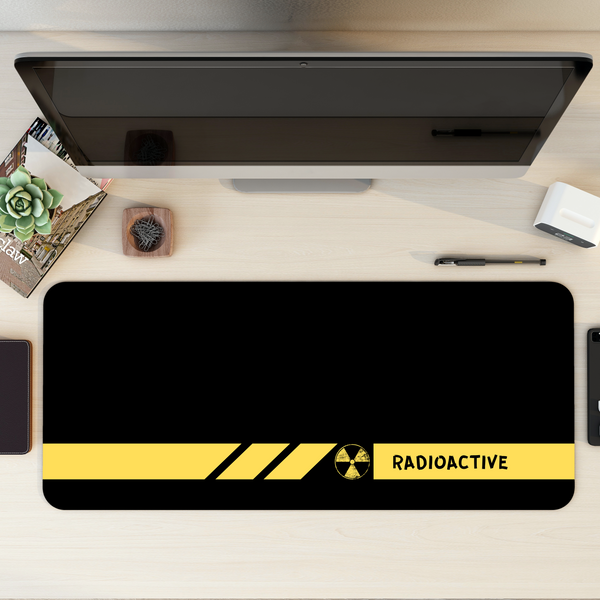 Caution Desk Mat | Desk Pad | Mouse Pad
