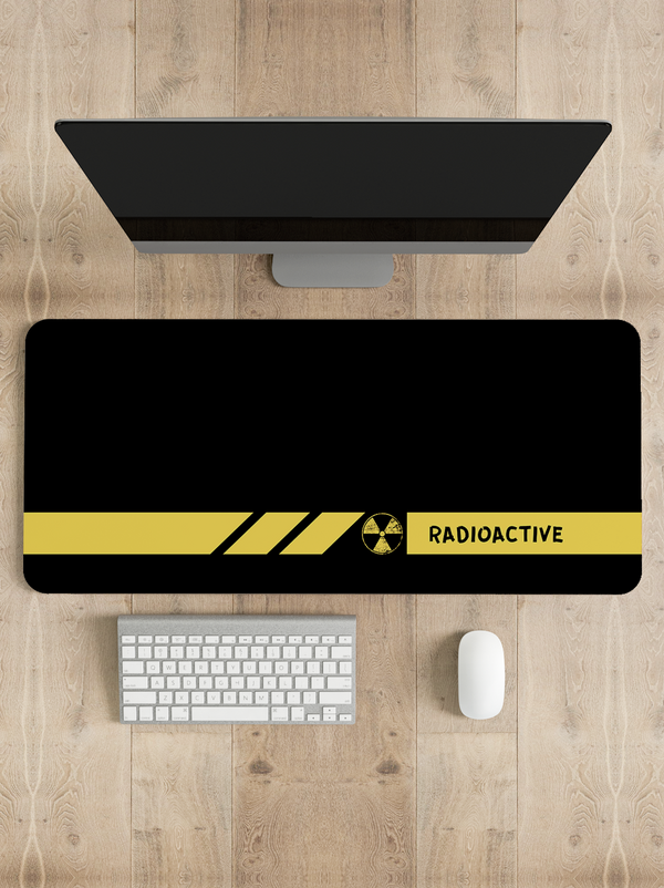 Caution Desk Mat | Desk Pad | Mouse Pad