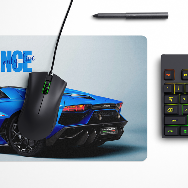 You only live once Lamborghini Desk Mat | Desk Pad | Mouse Pad