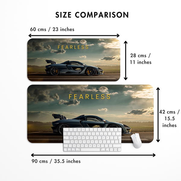 Fearless McLaren Senna Desk Mat | Desk Pad | Mouse Pad