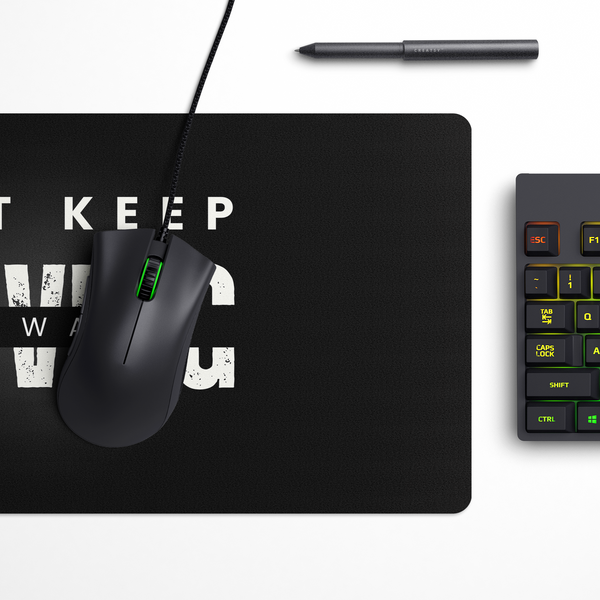 Just keep moving forward Desk Mat | Desk Pad | Mouse Pad