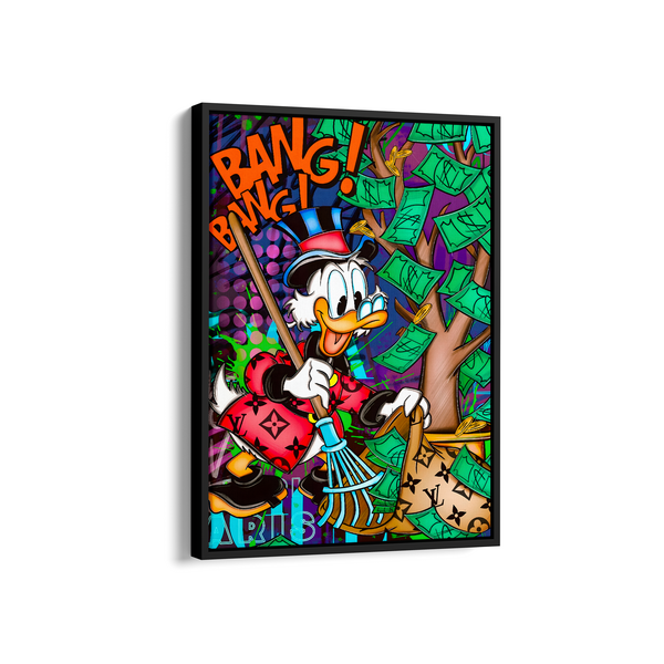 Scrooge's Money Garden Pop Wall Art