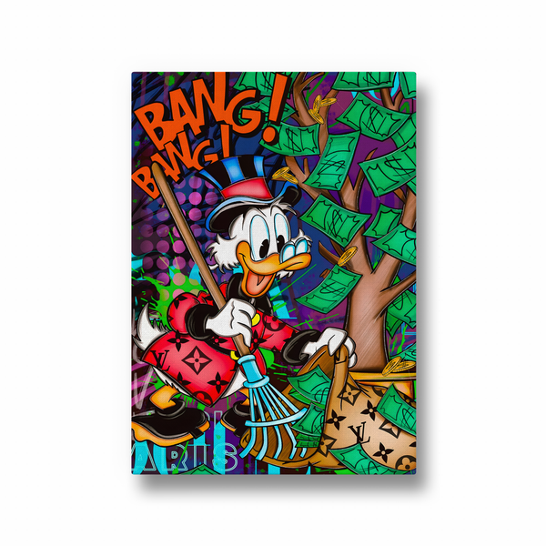 Scrooge's Money Garden Pop Wall Art