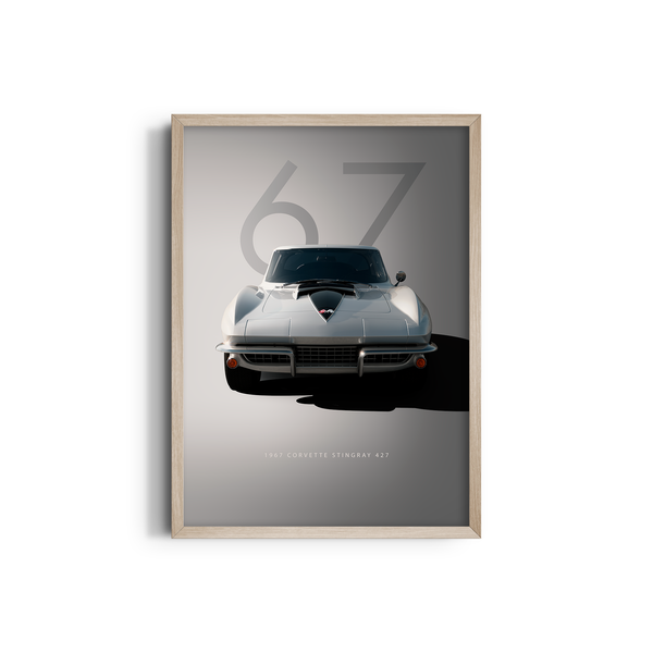 Corvette Stingray 427 Wall Art