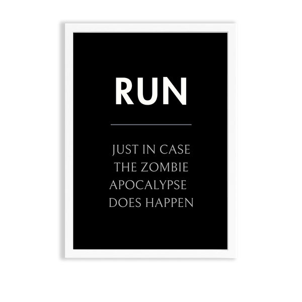 Run Definition Poster