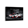 Too Glam to give a damn - 2018 Toyota GR Supra Wall Poster