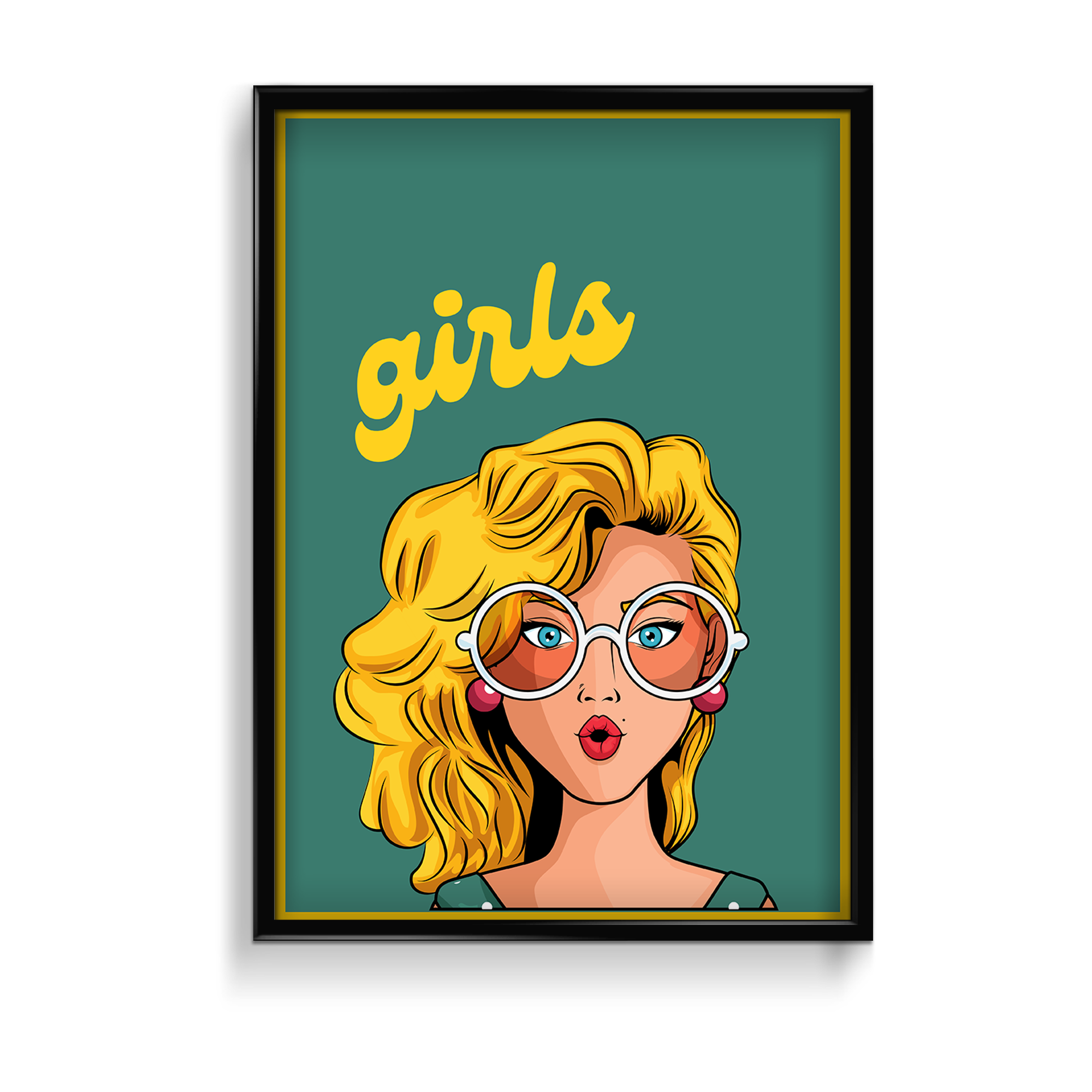 Girls, Pop Fashion Poster