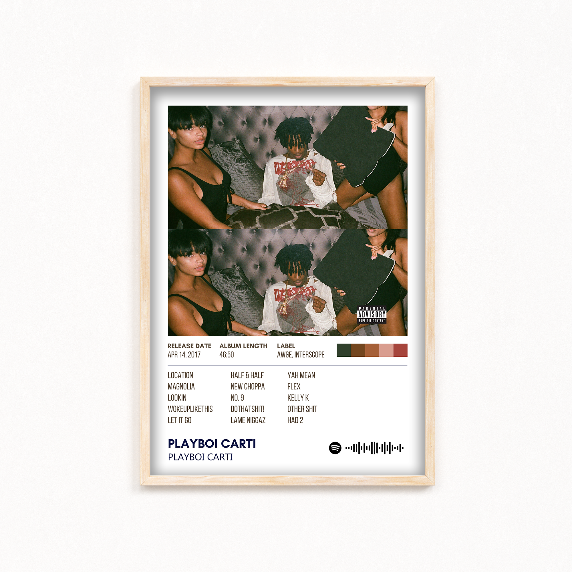 Playboi Carti by Playboi Carti Album Poster