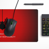 Spider - With great power | Desk Mat | Desk Pad | Mouse Pad