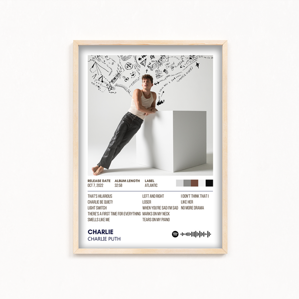 Charlie by Charlie Puth Album Poster