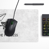 Trust the process paper plane Desk Mat | Desk Pad | Mouse Pad