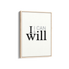 I can & I will Wall Art