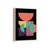 Shadow of Passion Abstract Geometric Modern Wall Art