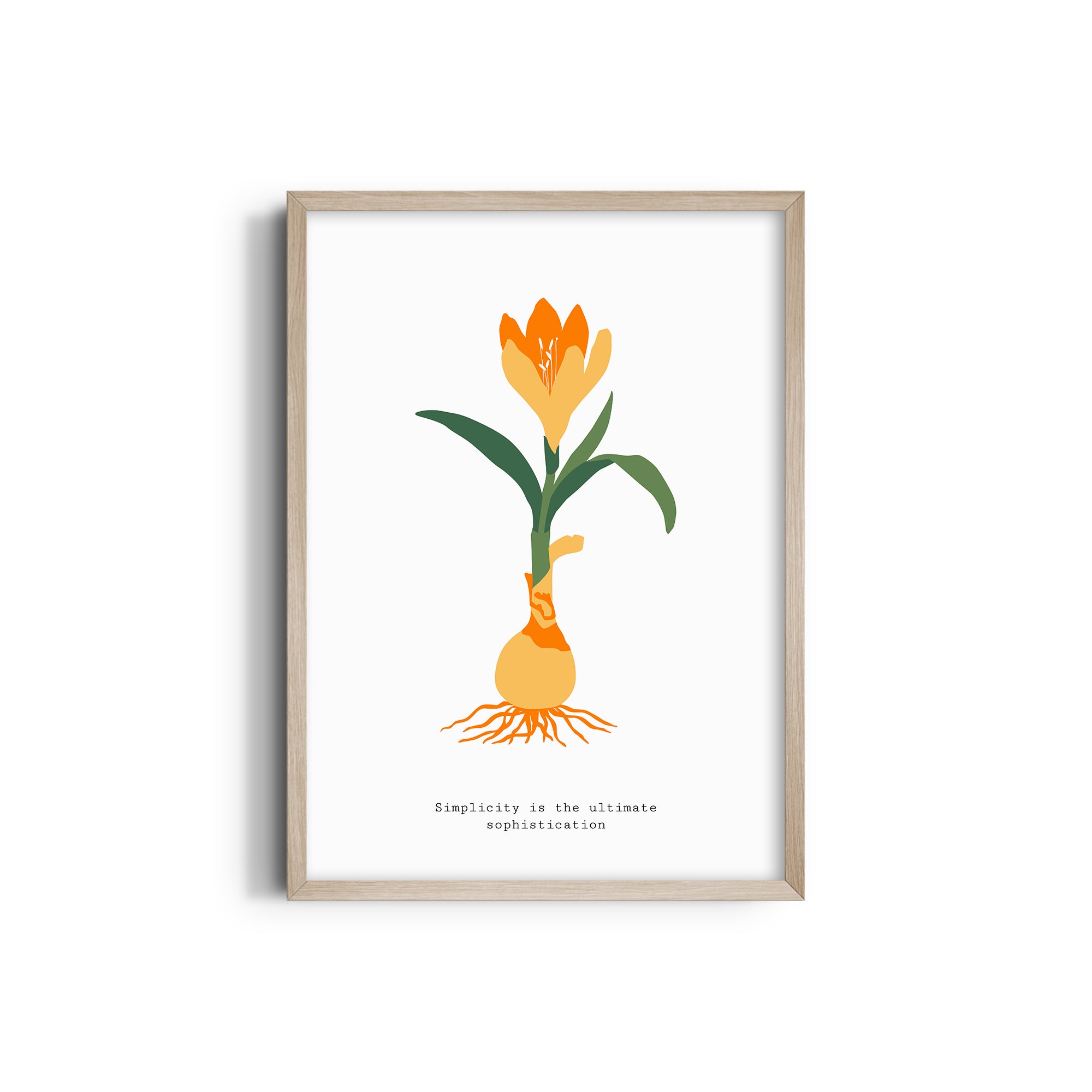 Floral Impressionism Botanical Modern Wall Art