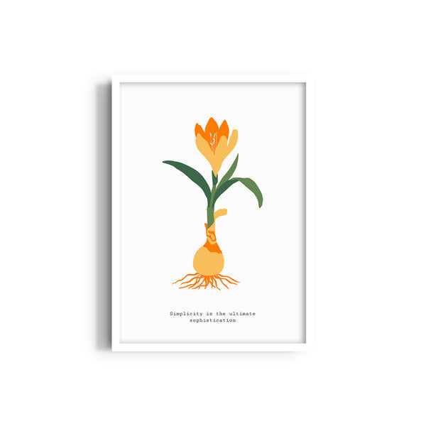 Floral Impressionism Botanical Modern Wall Art