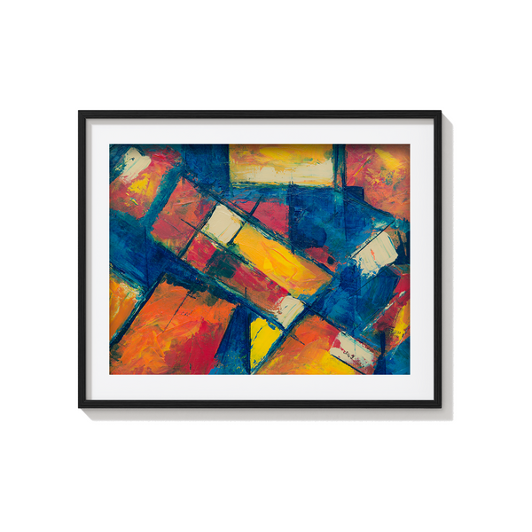 Transcendent Reverie Abstract Modern Wall Art