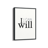 I can & I will Wall Art